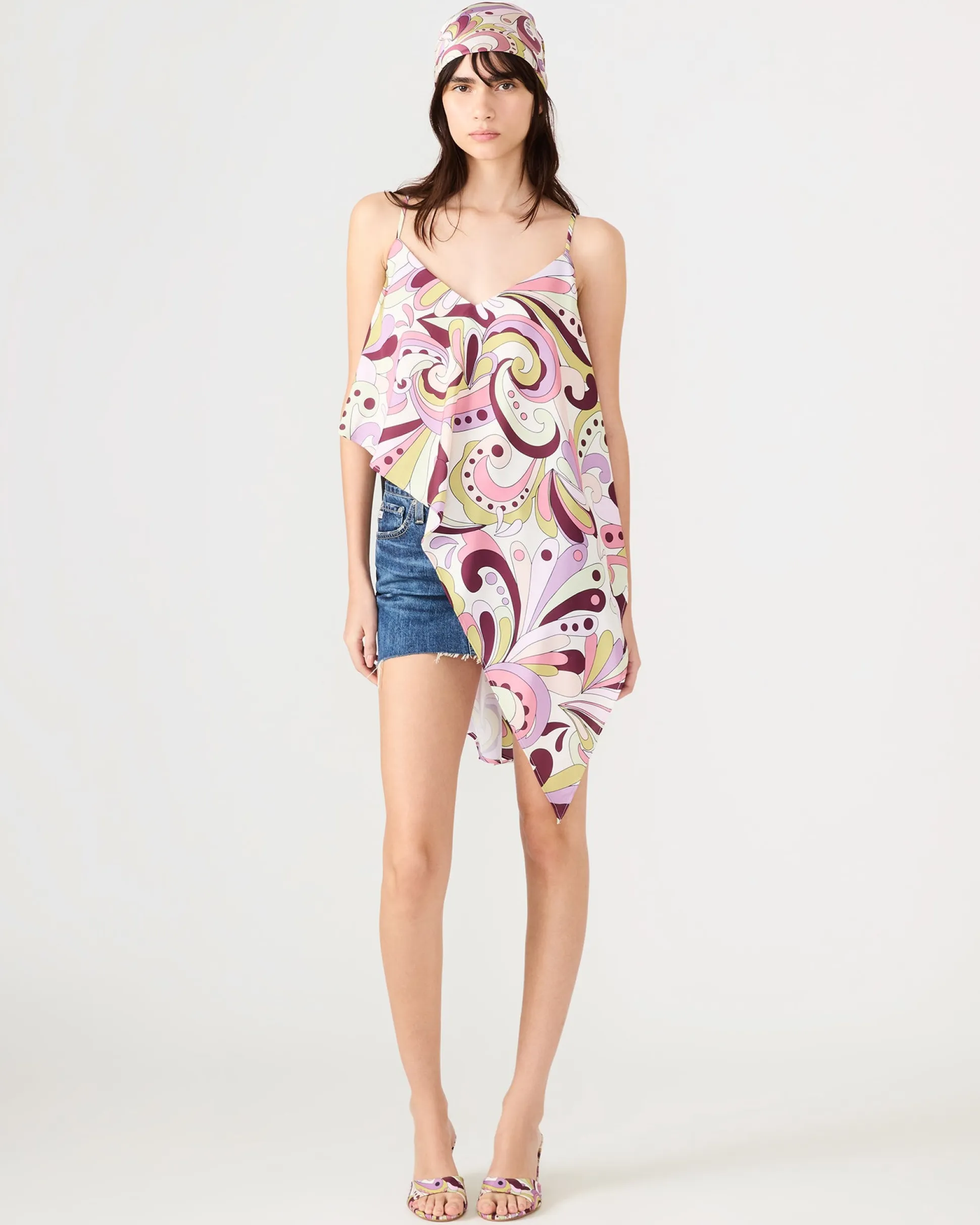 Margan Top Petal Paisley