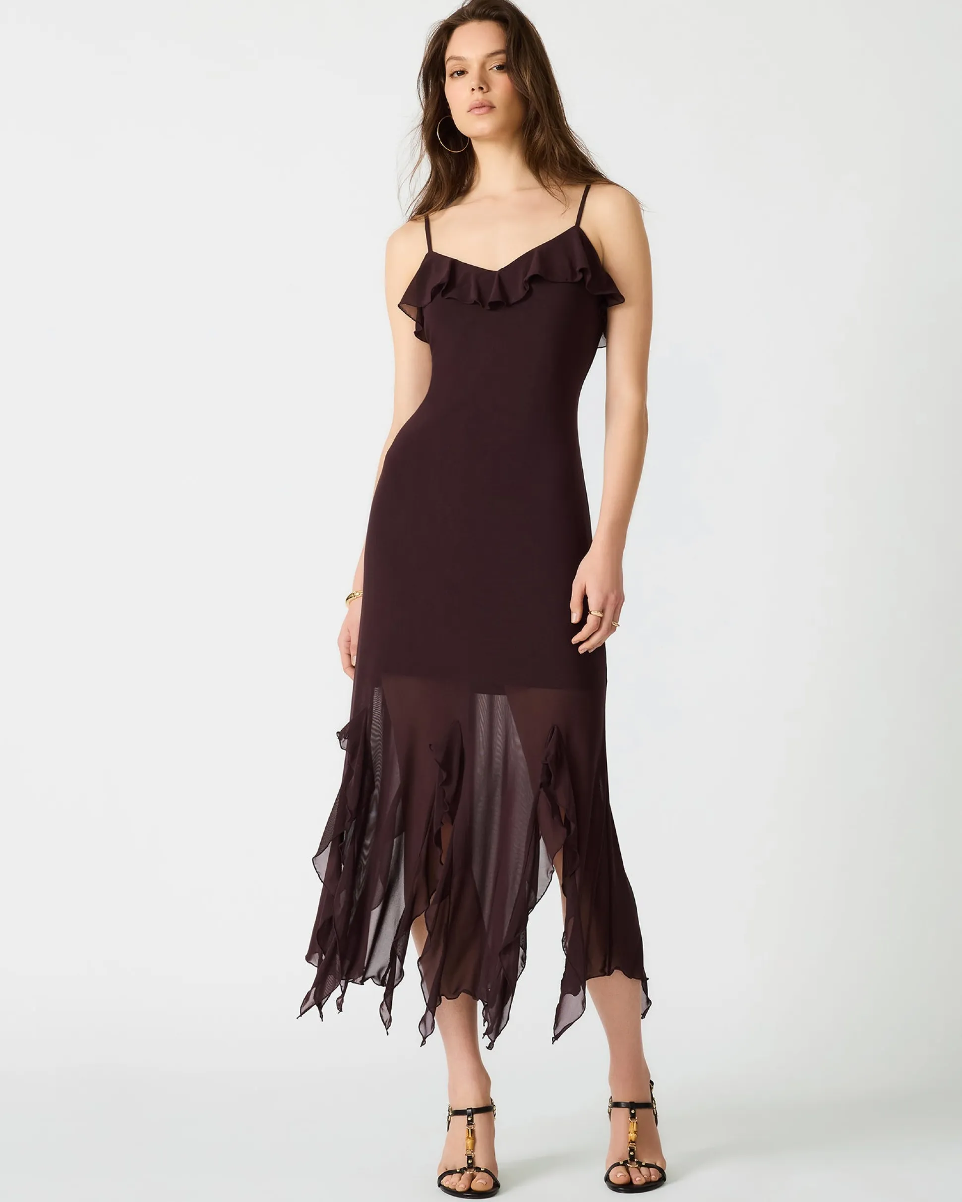 Mariane Dress Chocolate