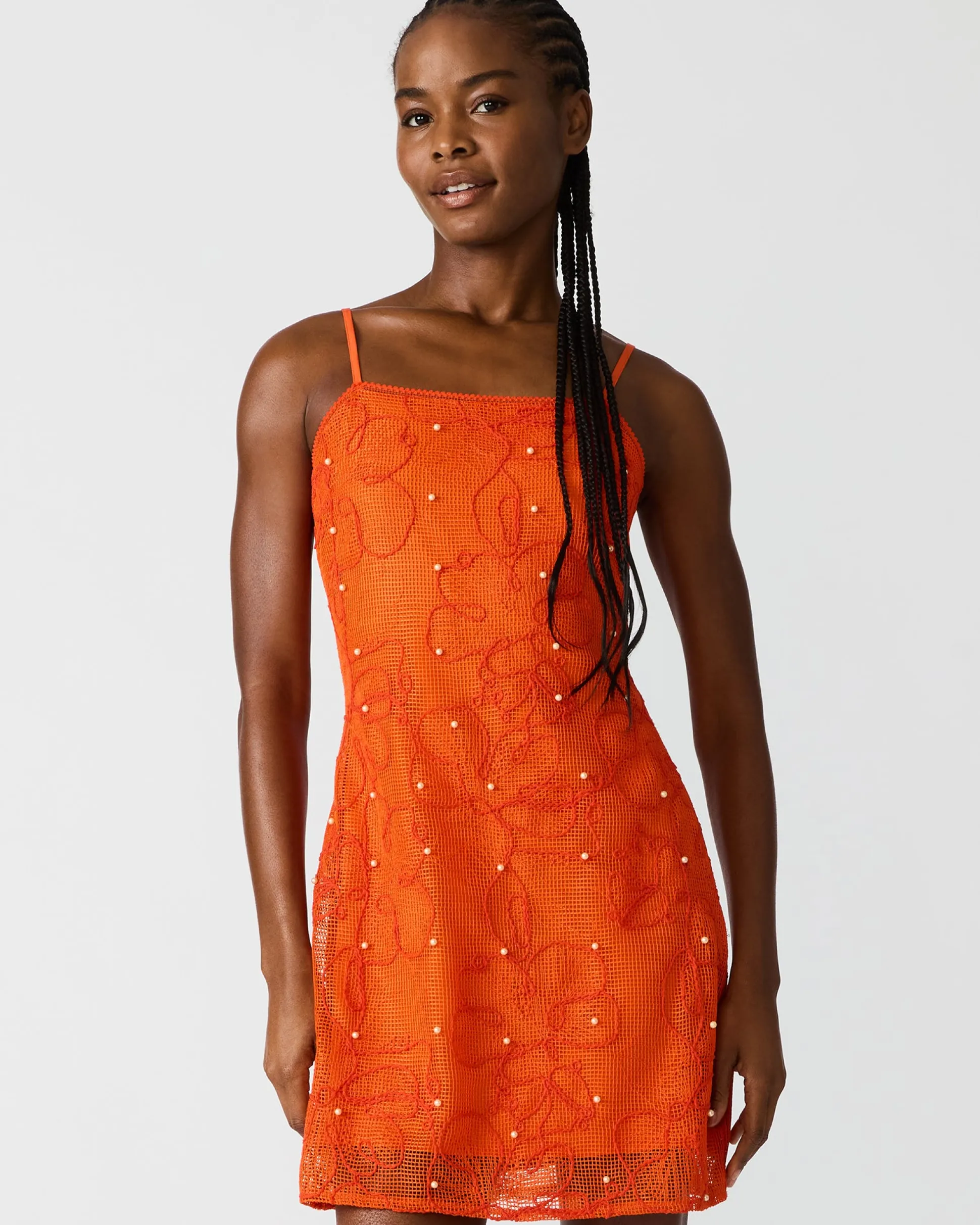 Maureene Dress Salsa Red