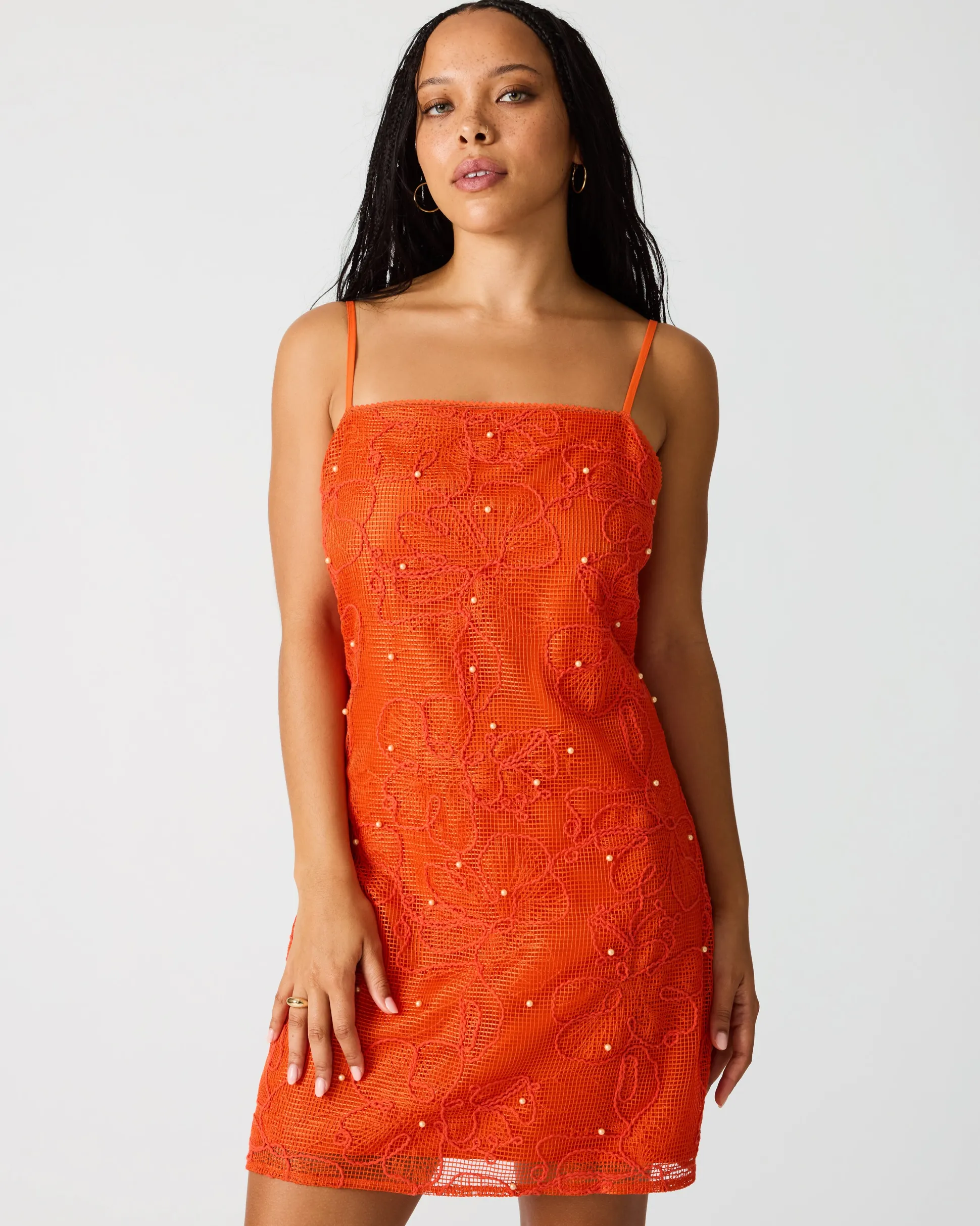 Maureene Dress Salsa Red