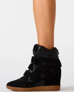 Mavis Black Suede