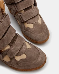 Mavis Taupe Suede