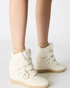 Mavis White Suede