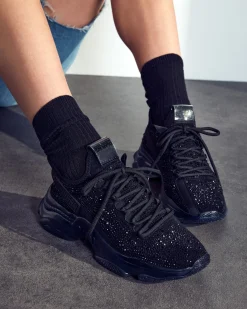 Maxima Black Rhinestones