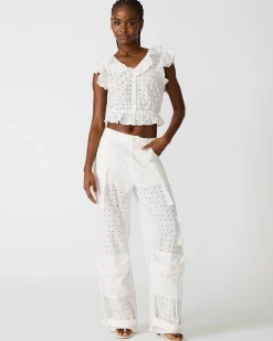 Mayra Top White