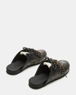 Maysa Black Distressed