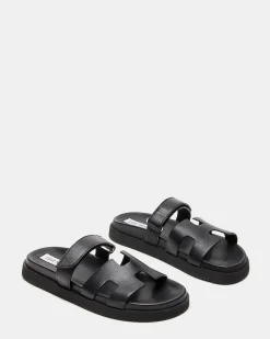 Mayven Black Leather