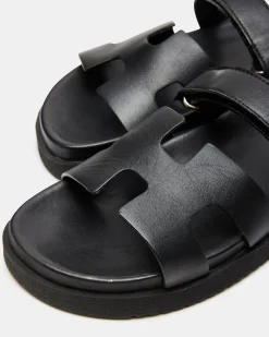Mayven Black Leather