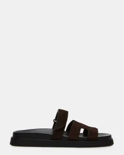 Mayven Chocolate Brown Suede