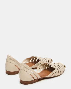 Medlin White Leather