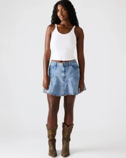 Melany Denim Skirt Forever Blue