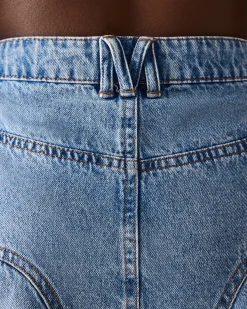 Melany Denim Skirt Forever Blue
