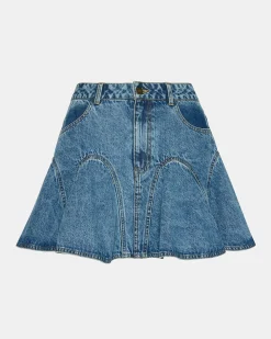 Melany Denim Skirt Forever Blue