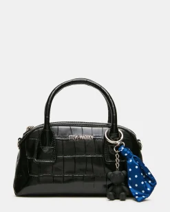 Melodie Bag Black Crocodile