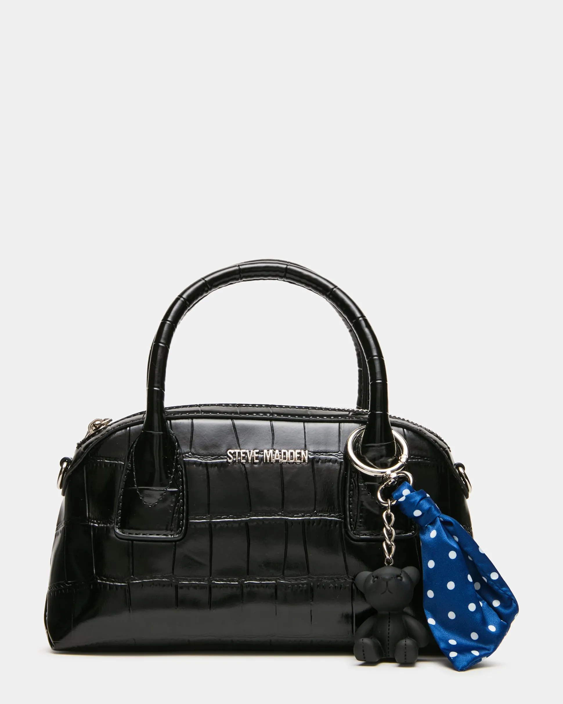 Melodie Bag Black Crocodile