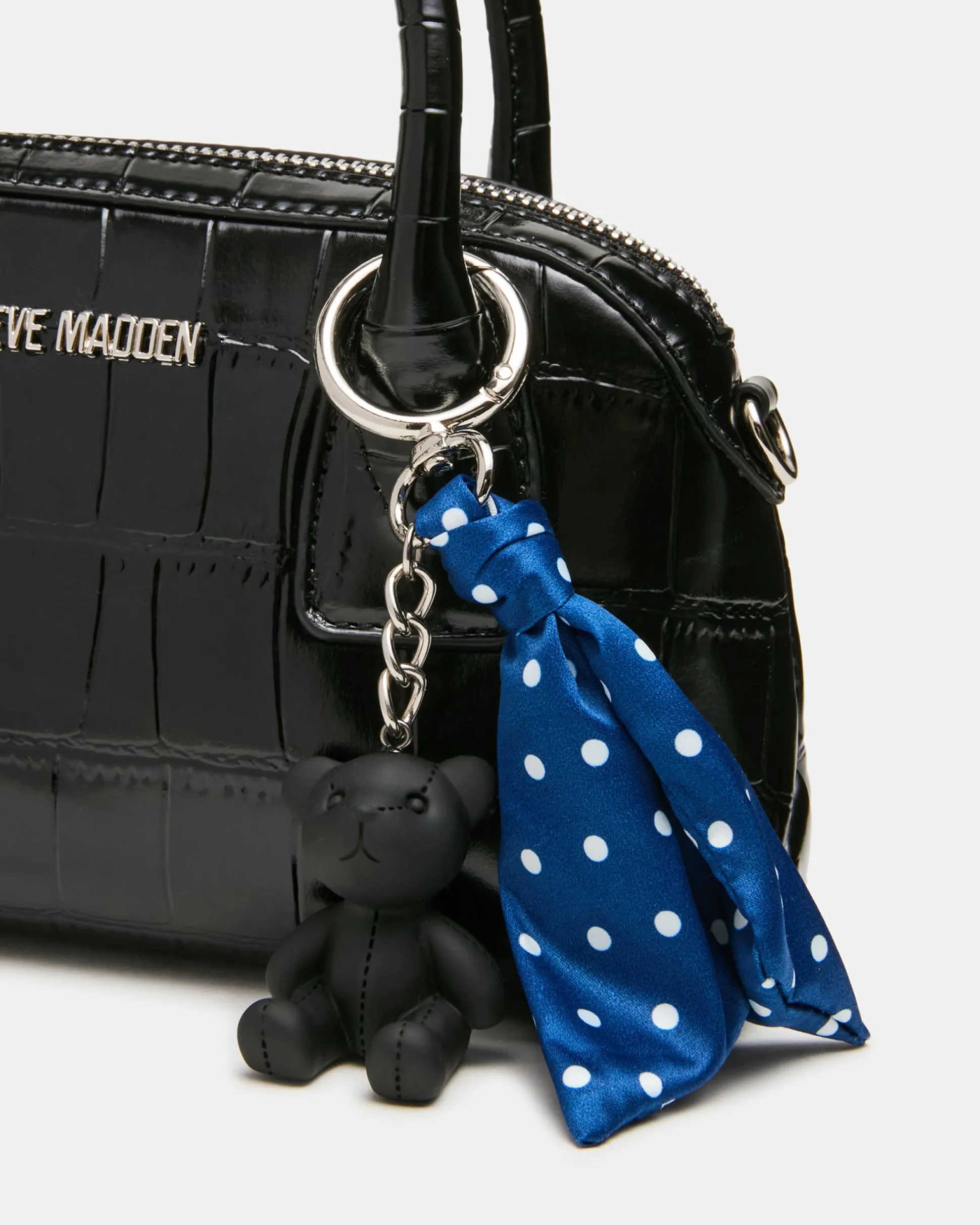 Melodie Bag Black Crocodile
