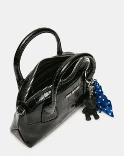 Melodie Bag Black Crocodile