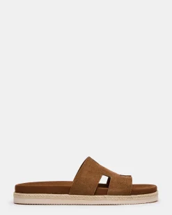 Merrick Cognac Suede