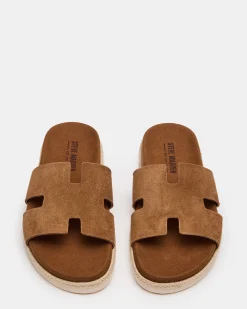 Merrick Cognac Suede
