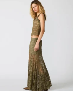 Mirabel Skirt Mountain Green