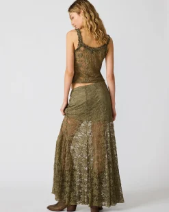 Mirabel Skirt Mountain Green