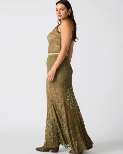 Mirabel Skirt Mountain Green