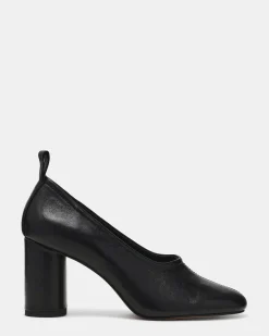Monnet Black Leather