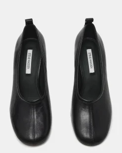 Monnet Black Leather