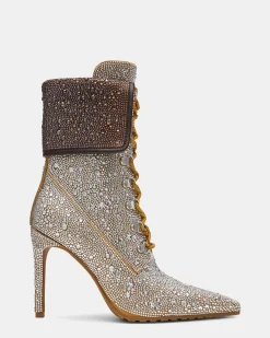 Morals Silver Rhinestones