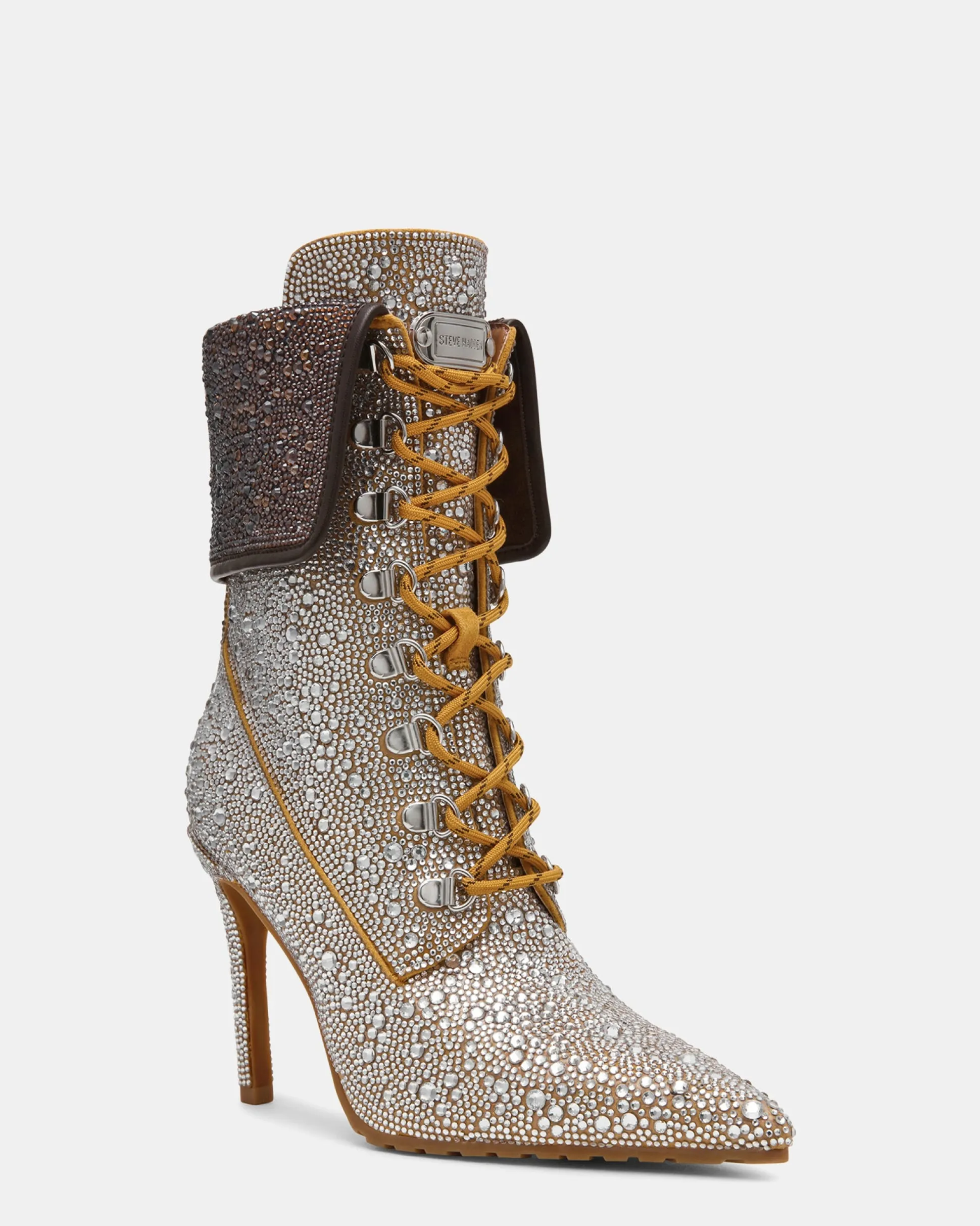 Morals Silver Rhinestones