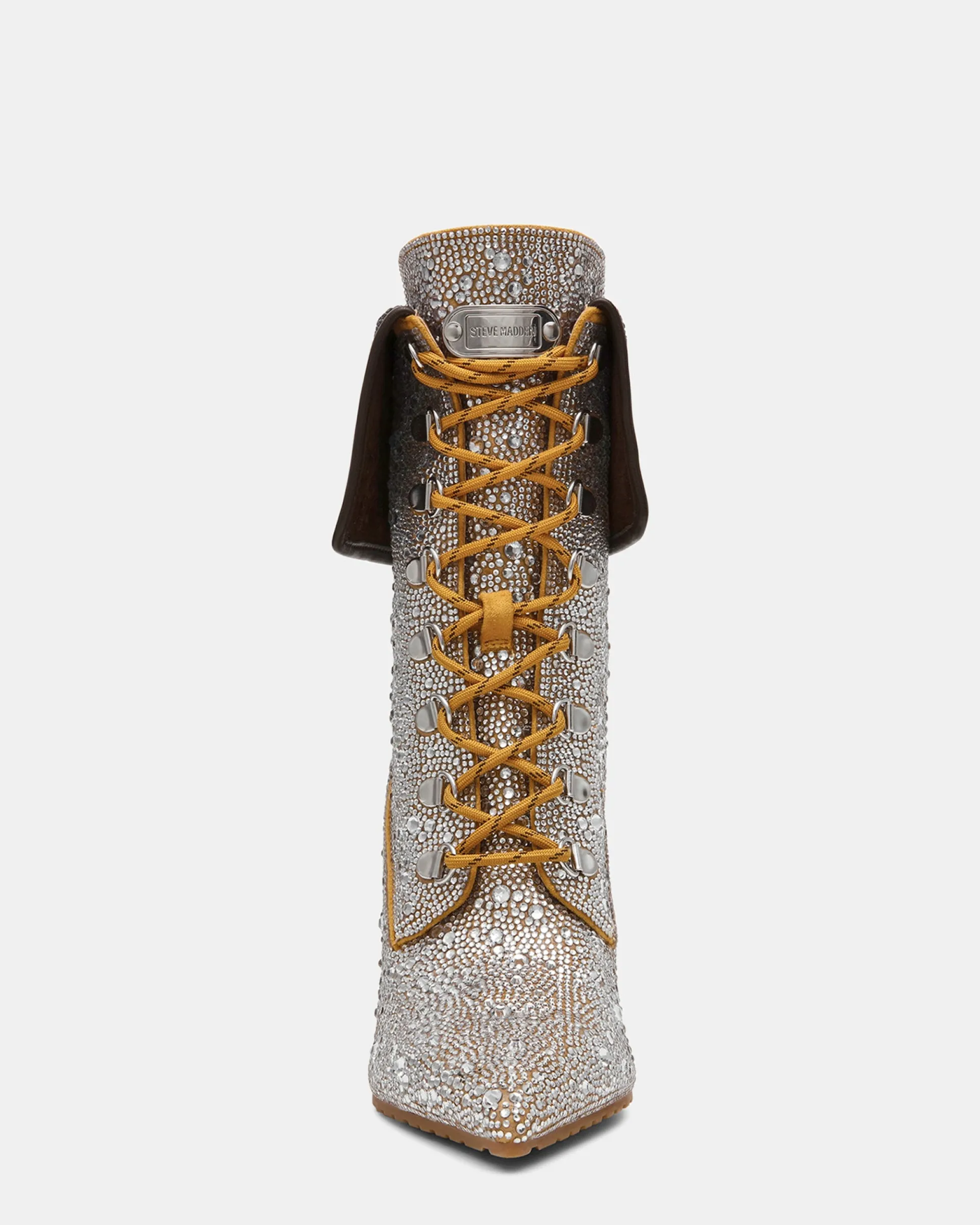 Morals Silver Rhinestones
