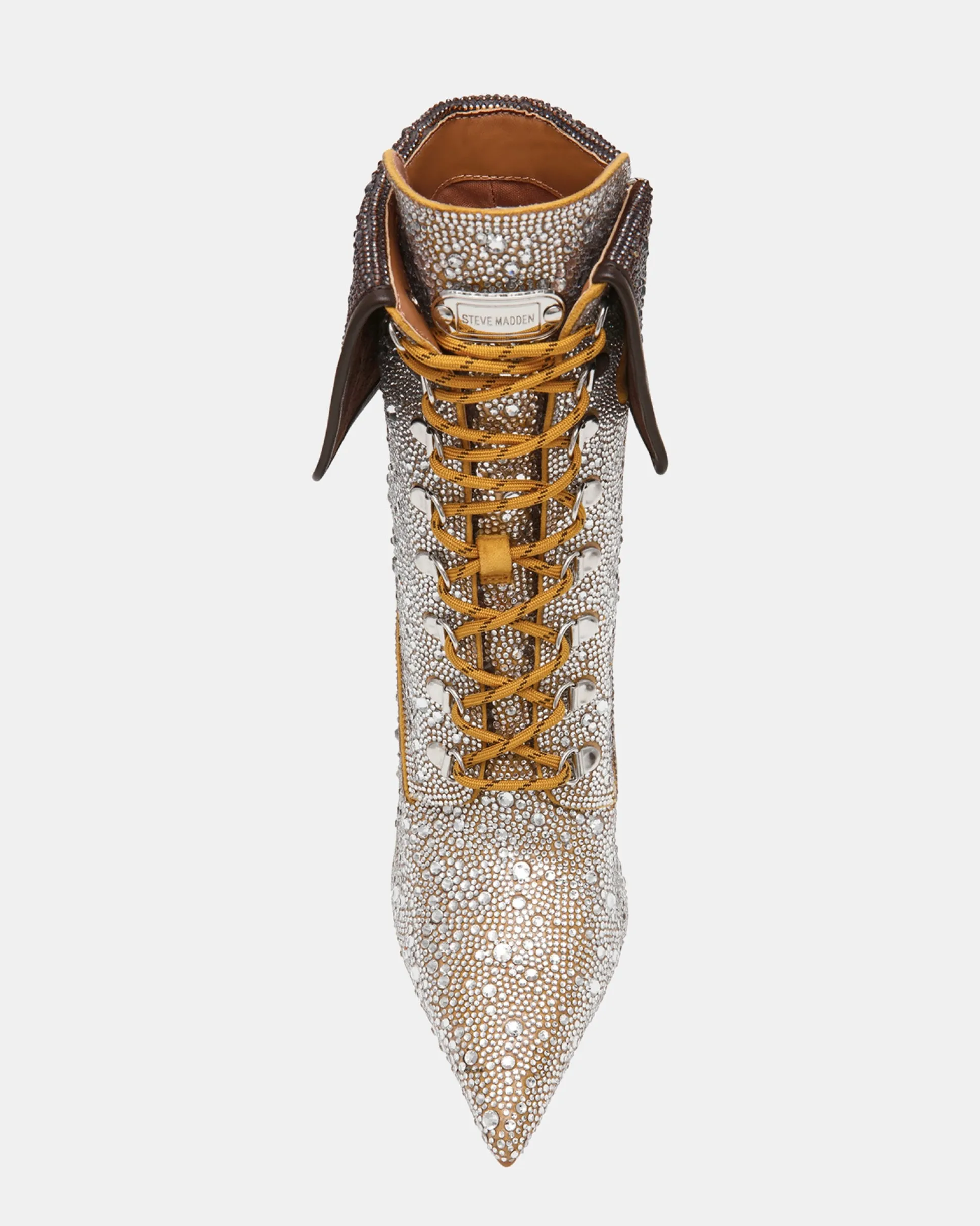 Morals Silver Rhinestones
