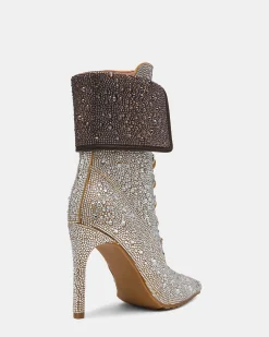 Morals Silver Rhinestones