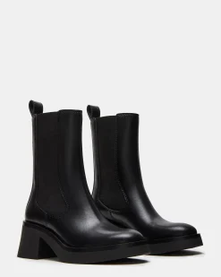 Murray Black Leather