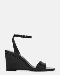 Myka Black Leather