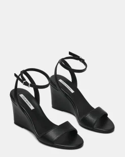 Myka Black Leather