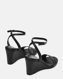 Myka Black Leather