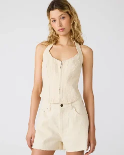 Natasha Corset Top Natural