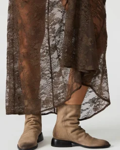 Nexie Taupe Suede