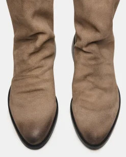 Nexie Taupe Suede