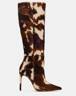 Nitro Brown Cow Print