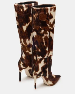 Nitro Brown Cow Print