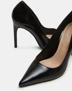Noir Black Leather