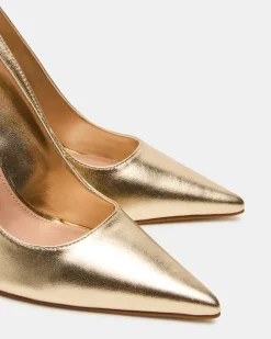 Noir Gold Leather
