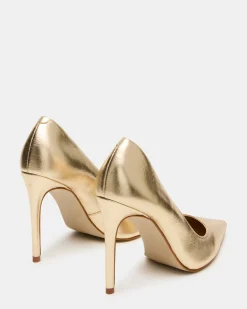 Noir Gold Leather
