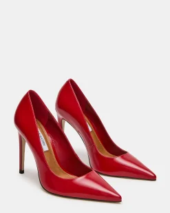 Noir Red Leather