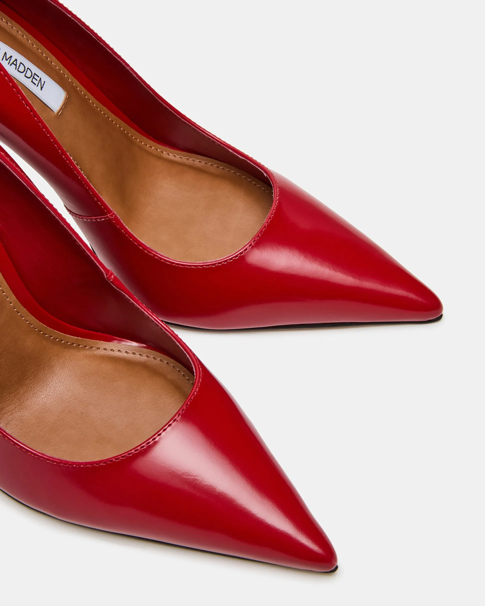 Noir Red Leather