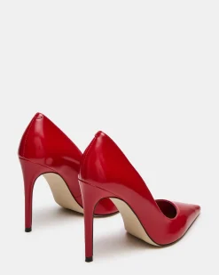Noir Red Leather