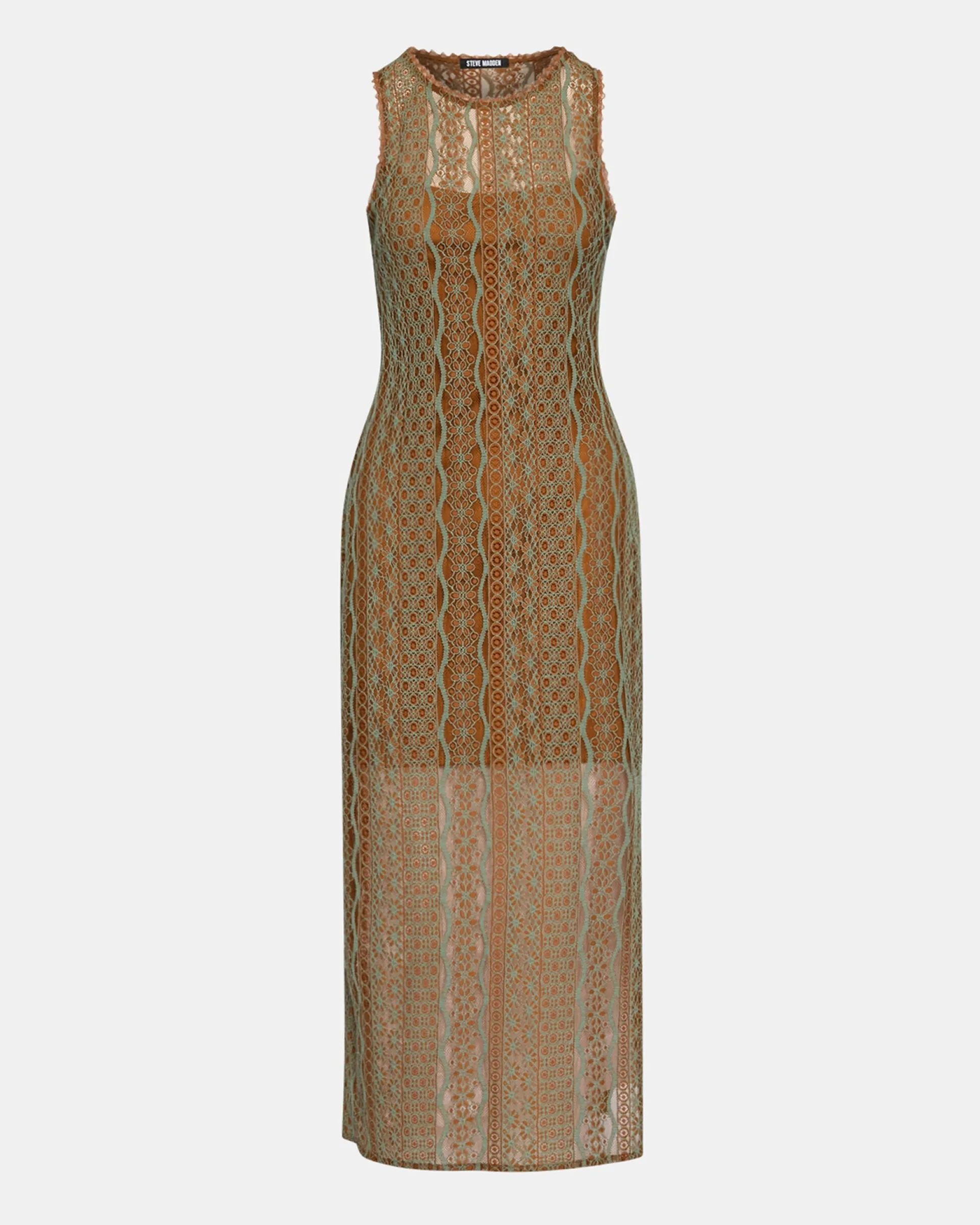 Nyssa Dress Rust Multi