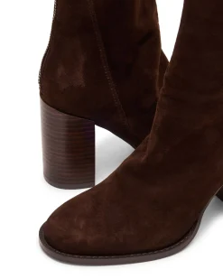 Obsession Chocolate Brown Suede